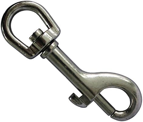 Swivel Spring Snap Hook Carabiner Shackle Stainless Steel