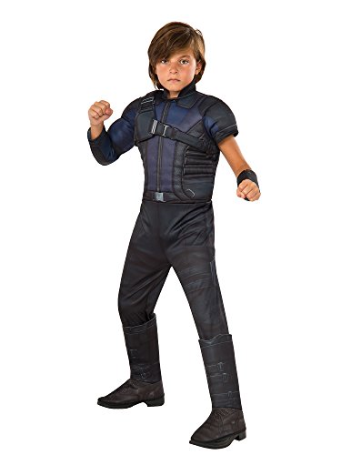 Marvel's Captain America: Civil War - Deluxe Muscle Chest Hawkeye Boy's Costume