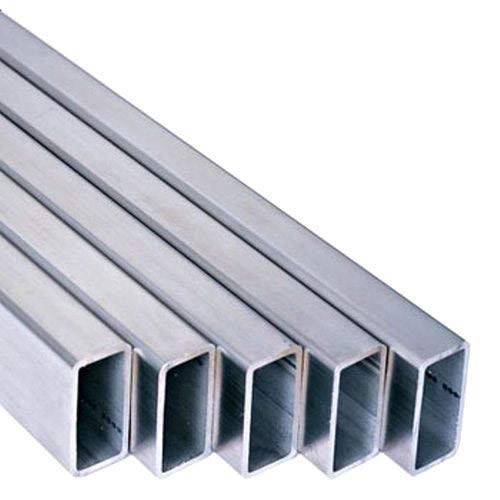 Buy Rectangular Aluminum Pipe (1" x 1", Length 1 Feet) Online at Low