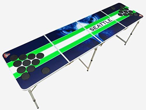 Seattle Beer Pong Table with Cup Holes