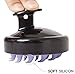 Hair Scalp Massager Shampoo Brush | Sumi Eco Silicone Scalp Care Comb with Soft Bristles | Tourmaline contained | Multiple Colors
