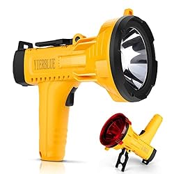 YIERBLUE Rechargeable Spotlight Flashlight 120000
