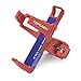TOPCABIN Adjustable Bike Bicycle MTB Water Bottle Holder Water Bottle Rack Cage Red