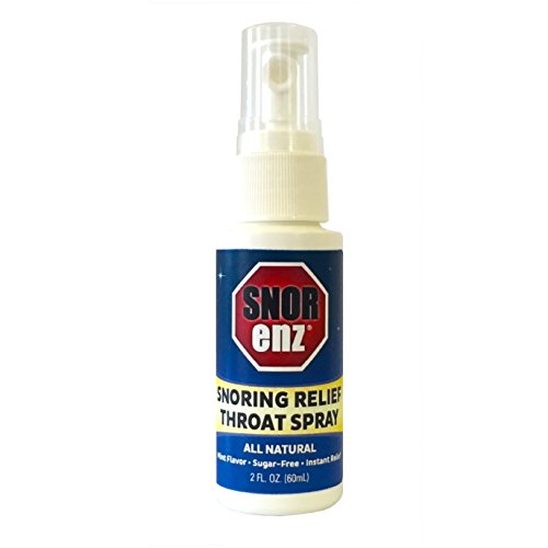 Snorenz ® | 100% All Natural, Chemical Free, Extreme Potency Anti-Snoring Spray | #1 Selling Product Since 1996 As Seen On TV | Improved Sleep, Decrease Snoring, Zero Pills or Harmful Ingredients | 100% Money Back Guarantee