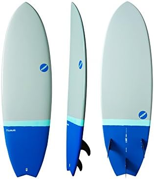 NSP Elements Fish Short Surfboard | Fins Included | All Around Design | Available in 5'6", 6'0", 6'4", 6'6", 6'8", 7'0", 7'2"