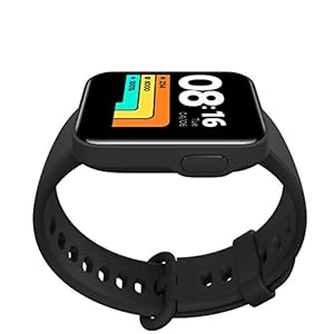 Xiaomi Mi Watch Lite, Smartwatch Black Touch Screen Da 1,4 Pollici, 5 Atm Resistente All'Acqua, Nero, ‎4.1 x 3.5 x 1.1… - immagine 5