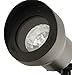 Moonrays 95728 Low Voltage Metal Floodlight with 20-Watt Halogen Bulb