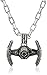 Star Wars by Han Cholo Unisex TIE Fighter Pendant Necklace, 15