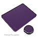 FYY Samsung Galaxy Tab4 10.1-Inch Case - Ultra Slim Magnetic Smart Cover Multi-Angle Stand Case for Samsung Galaxy Tab4 10.1-Inch Purple (With Auto Wake/Sleep Feature)
