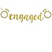 Engaged Banner Bunting Wedding ,Bridal Shower , Engagement Party Decoration Supplies, Favors(banner)