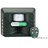 2017 MODEL BARKGUARD ANIMON Bark Stop PRO Ultrasonic Dog Training Anti Barking Device with Built-in Animal & Pest Repeller Functions with REMOTE