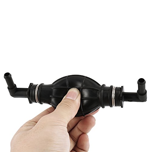WarmCare Rubber 8mm Hand Fuel Primer Pump Bulb Black Rubber Fuel Transfer Vacuum Line Type For Marine Boat Diesel Accessories