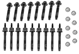 EVERBUILT Exhaust Manifold Bolt & Stud Hardware Kit Pair for Aspen Durango Ram pickup 2003 to 2008