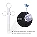 ACVIOO Lubricant Shooter Personal Lubricant Applicator Launcher Tube Injector with Marking,Blue&White(2 pcs in one Package)