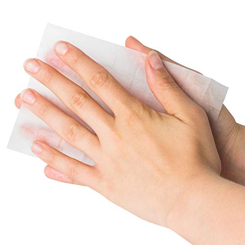 Lobster Bib and Wet Wipe Bundle - 25 Disposable Bibs and Moist Towelettes for Crawfish Boil, Seafood Fest, or Home Dinner Party by AMSCO Disposables
