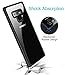 Galaxy Note 9 Case, USAMS Ultra Slim Thin Clear Case Anti-Scratch Protective Bumper Frame & Hard PC Back Phone Cover Cases for Samsung Galaxy Note 9 (2018) - Black