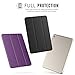MoKo Case Fit iPad Mini 4 - Slim Lightweight Smart Shell Stand Cover Case with Auto Wake/Sleep Fit iPad Mini 4 (2015 Edition) 7.9 inch iOS Tablet, Purple