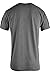 TL Men Casual Basic Short Sleeve Tri-Blend / 100% Cotton V-Neck T Shirt RVNECK Charcoal XL