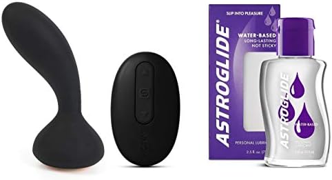 Luxurious Powerful P Stimulator by Svakom & Astroglide 2.5 Water-Based Lubricant