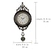Giftgarden Classical Wall Clock Imitation Wood Color with Pendulum Clocks