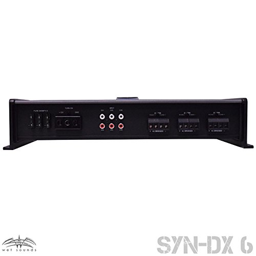 Wet Sounds SYN-DX 6 Full Range 6 Channel Amplifier (Certified Refurbished)