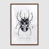 Framed Canvas Wall Art Insect Canvas Prints Home Artwork Decoration for Living Room,Bedroom - 16x24 inches