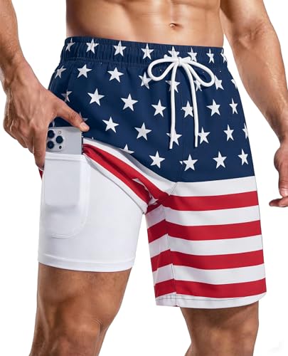 CoozySphere Mens Swim Trunks 7 Inch