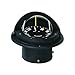 Ritchie Voyager Compass Flat-Card Dial with Flush Mount and 12V Green Night Light (Black, 3-Inch)