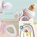 2 Pack Fresh Fruit Silicone Nipple Teething Toy-Fresh Fruit Feeder for kids Bonus 3 Pcs Replacement Silicone Pouches