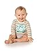 Pearhead First Year Monthly Milestone Photo Sharing Baby Belly Stickers, 1-12 Months, Blue