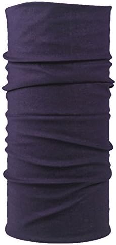 Kalily Versatile 16-in-1 Lightweight Sports &amp; Casual Solid Color Headwear Headband Bandana Neck Gaiter, Balaclava, Helmet Liner, Face Mask for Sports, Outdoor Camping, Fishing, Party etc (Dark Blue)