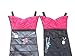 Rimobul Dress Hanging Jewelry Organizer (Pink&Black)