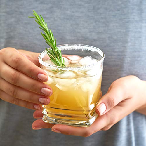 LAV Whiskey & Scotch Glasses | Perfect for Old Fashioned Cocktails & Bourbon & Cognac | 10.6 oz, Set of 6 - Thumbnail 2