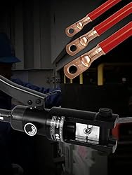 AMZCNC Industrial Hydraulic Cable Lug Crimper