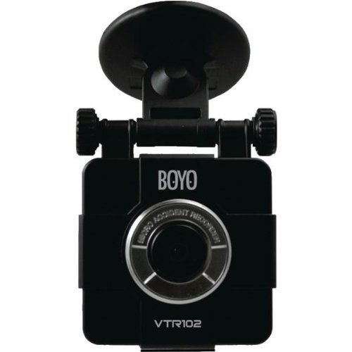 BOYO Dashcam Vehicle Digital Video Recorder Box (Black)