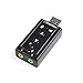 7.1 Channel USB External Sound Card Audio Adapter for PC Laptop