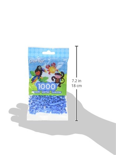 Perler 80-19009 1000 Beads, Light Blue