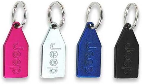 Autotecnica Blue Billet Key Chain With Jeep Logo - 810492