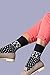 6 Pairs Ladies Non Elastic Loose top Casual Cotton Rich Plain Socks 4-9 us (GG49)