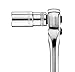 ARES 70305-3/8-Inch Drive 90-Tooth Ratchet - Premium Chrome Vanadium Steel Construction & Mirror Polish Finish - Quick Release for Easy Socket Change - 90-Tooth Reversible Design with 4 Degree Swing