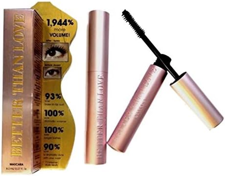 Amazon Com Too Faced Better Than Love Mascara 0 27 Ounce Full Size Beauty