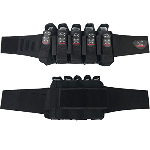 Maddog Sports Pro 5+4 Paintball Harness Pod Pack - Black