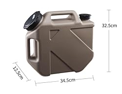 3 Gallon Water Container with Faucet, Large