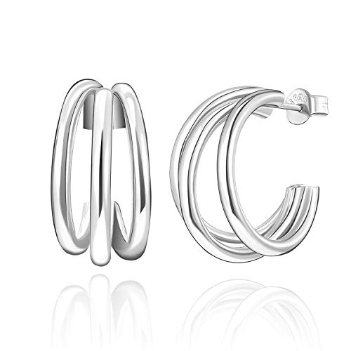 These .925 sterling silver earrings stunning