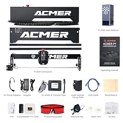 P1 Laser Engraver, 20W(20,000mW) Output Laser