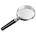 Magnifying Glass， 10X Handheld Magnifier Antique Handle Loupe Magnifying Glass Lens with zinc Alloy Frame for Seniors, Maps, Reading, Inspection, insectsand Hobby