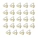Aieve Place Card Holders, 24 Pack Triangle Shape Table Card Holders Wedding Table Number Holders Photo Holder Pictures Stand Clips