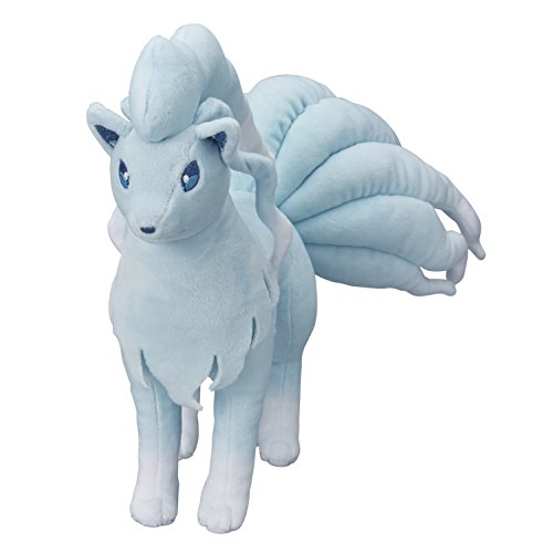 Pokemon Center Original (10-Inch) Stuffed Poke Plush Doll Alolan Ninetales (Alola Kyukon)