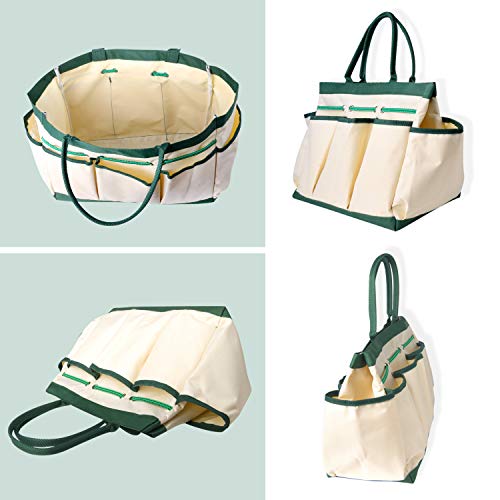 Gardening Tools Set Garden Tools Set Gardening-Gifts for Women Kid Men Gardener with Garden Gloves Garden Tote Bag, Vegetable Herb Indoor Outdoor Garden Hand Tool Storage Organizer Gardening Supplies