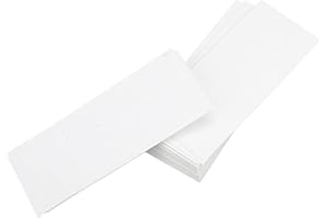 Lot de 100 feuilles en carton blanc multifonction pour peinture, fabrication de menus, fournitures en papier épais pour artis